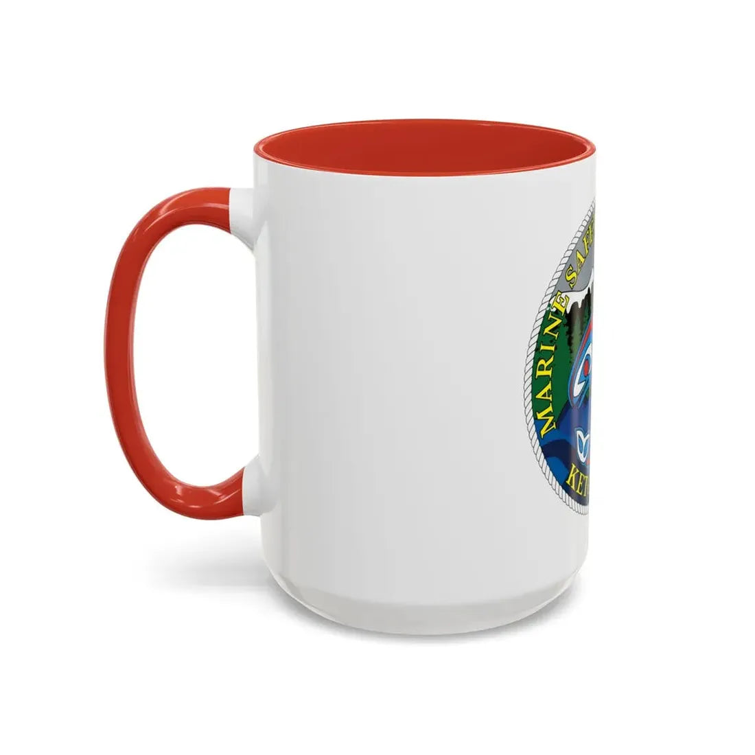Marine Safety Detachment Ketchikan (U.S. Coast Guard) Accent Coffee Mug - Go Mug Yourself