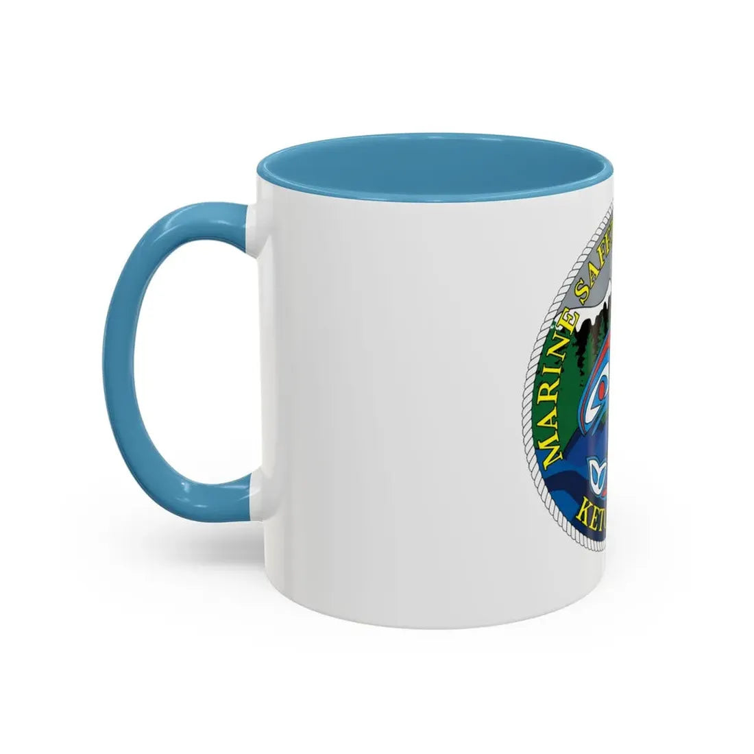 Marine Safety Detachment Ketchikan (U.S. Coast Guard) Accent Coffee Mug - Go Mug Yourself