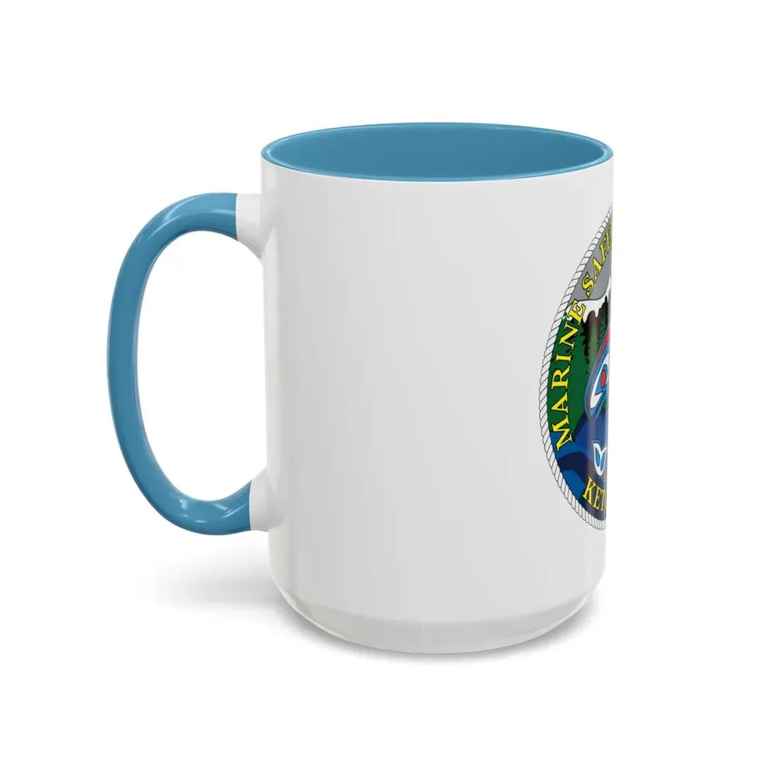 Marine Safety Detachment Ketchikan (U.S. Coast Guard) Accent Coffee Mug - Go Mug Yourself