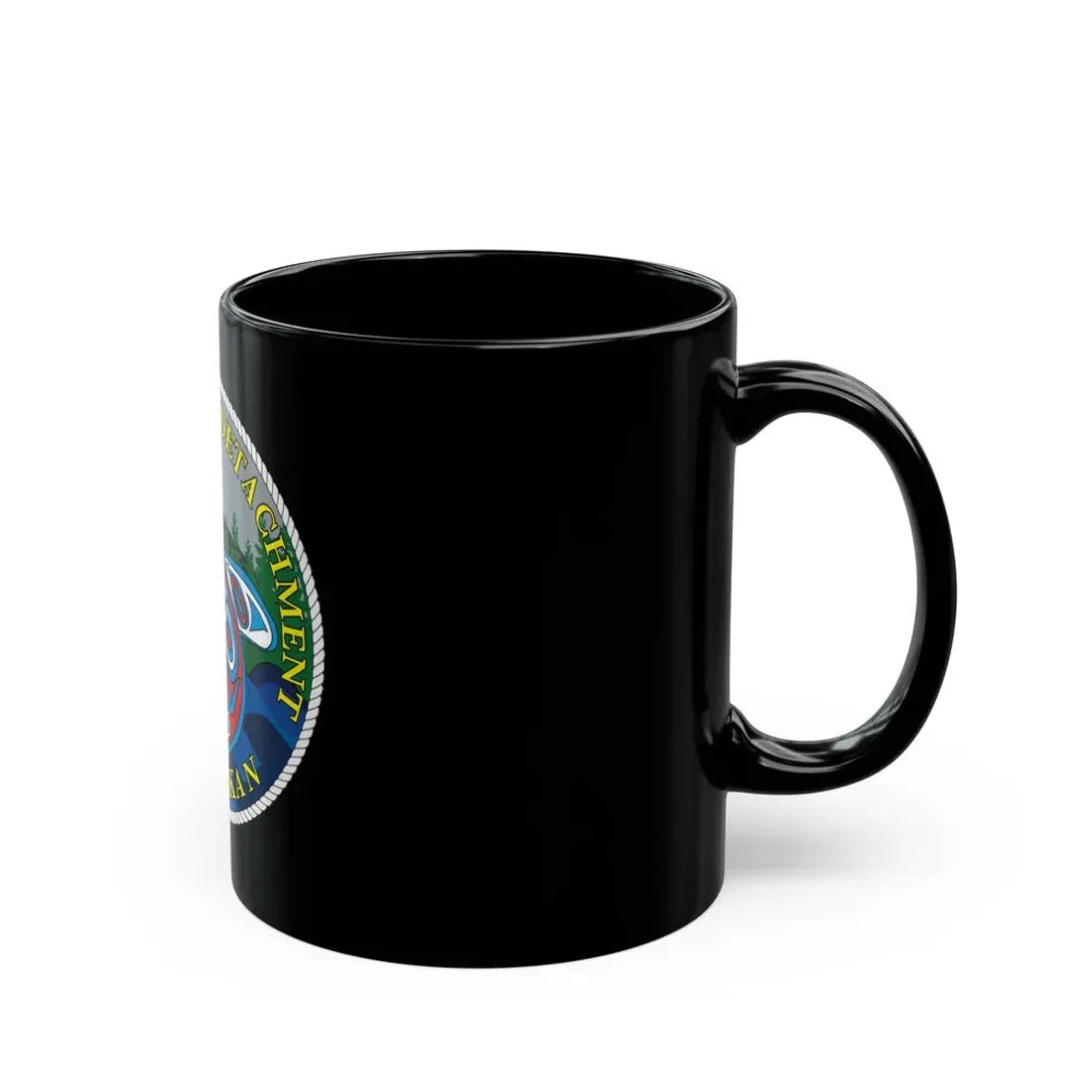 Marine Safety Detachment Ketchikan (U.S. Coast Guard) Black Coffee Mug - Go Mug Yourself