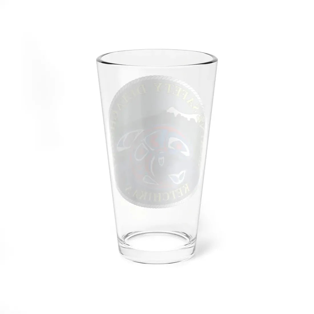 Marine Safety Detachment Ketchikan (U.S. Coast Guard) Pint Glass 16oz - Go Mug Yourself