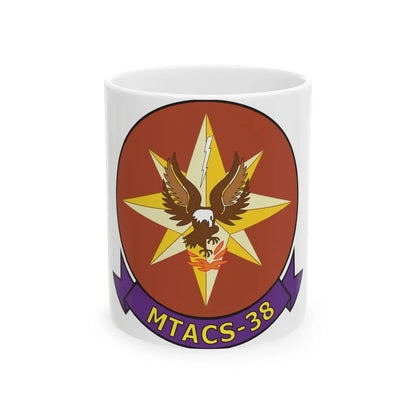 Marine Tactical Air Command Squadron 38 (USMC) White Coffee Mug 11oz - Go Mug Yourself