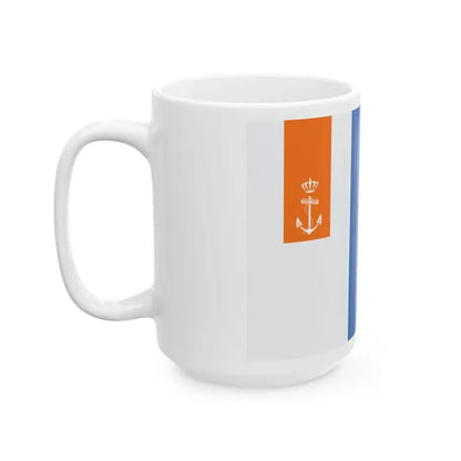 Marine vlag (Netherlands) White Coffee Mug - Go Mug Yourself