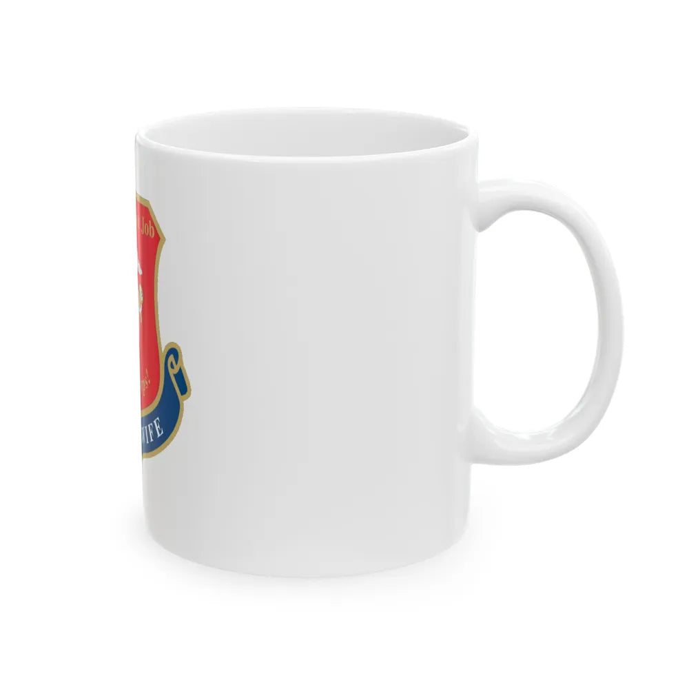 Marine Wife (USMC) White Coffee Mug-Go Mug Yourself