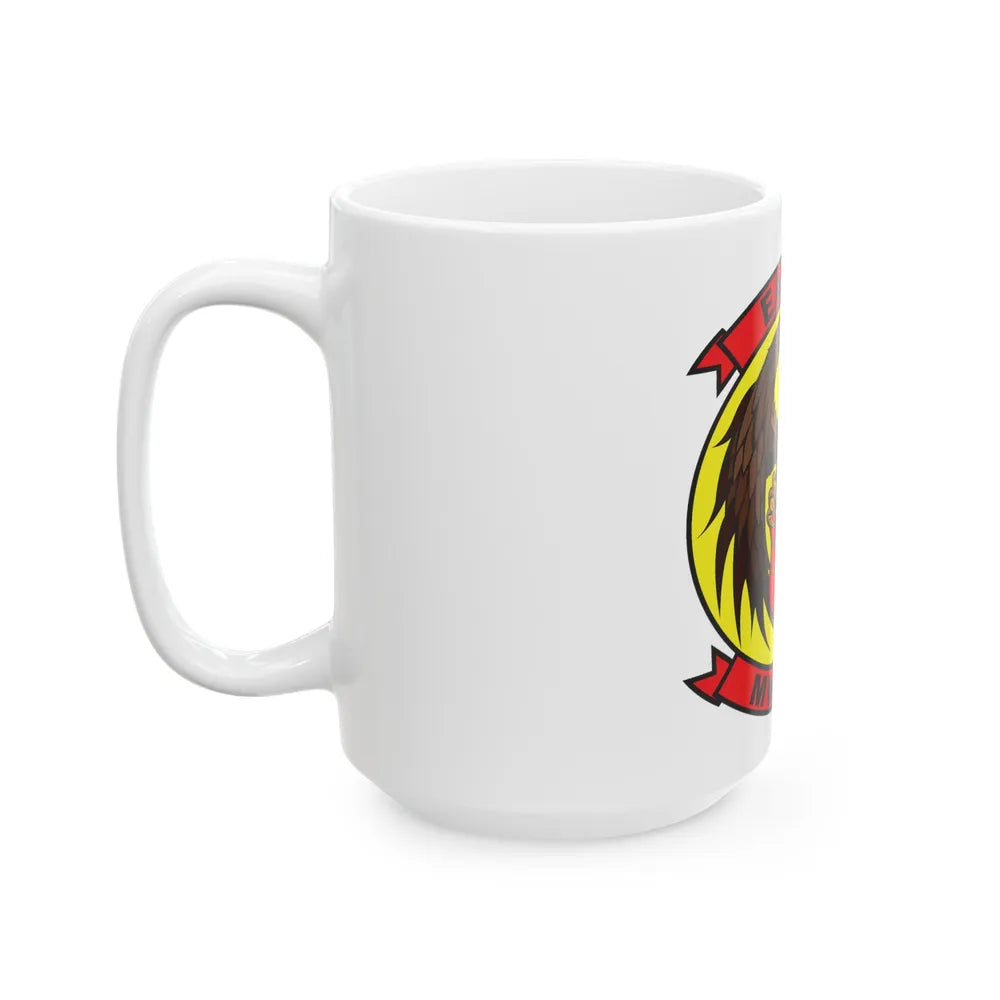 Marine Wing Headquarters Squadron 3 (USMC) White Coffee Mug-Go Mug Yourself