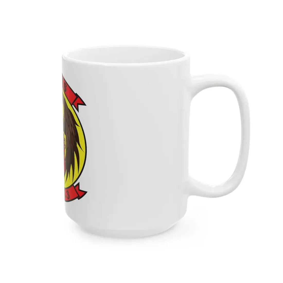 Marine Wing Headquarters Squadron 3 (USMC) White Coffee Mug - Go Mug Yourself