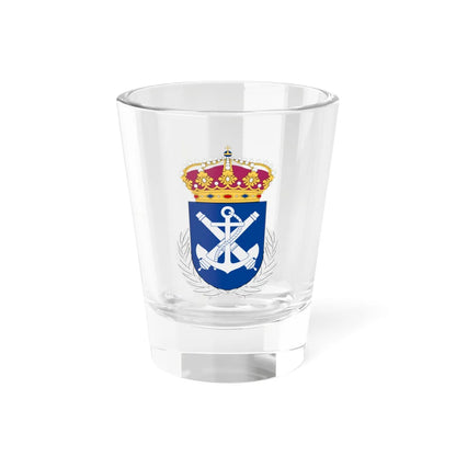Marinens officershögskola vapen (Sweden) (Coat of Arms) Shot Glass 1.5oz 1.5oz - Go Mug Yourself