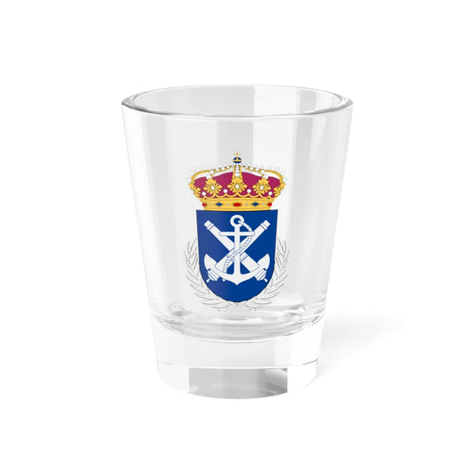 Marinens officershögskola vapen (Sweden) (Coat of Arms) Shot Glass 1.5oz 1.5oz - Go Mug Yourself
