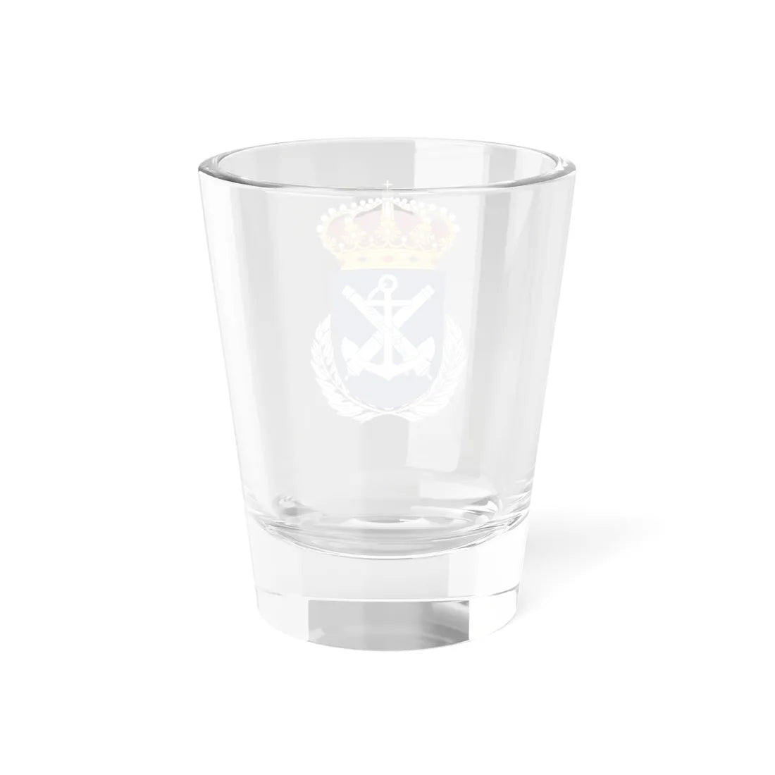 Marinens officershögskola vapen (Sweden) (Coat of Arms) Shot Glass 1.5oz - Go Mug Yourself