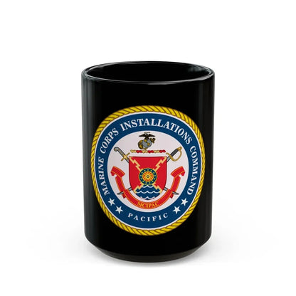 Marines Corps Installations Command Pacific (USMC) Black Coffee Mug 15oz - Go Mug Yourself