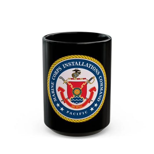 Marines Corps Installations Command Pacific (USMC) Black Coffee Mug 15oz - Go Mug Yourself