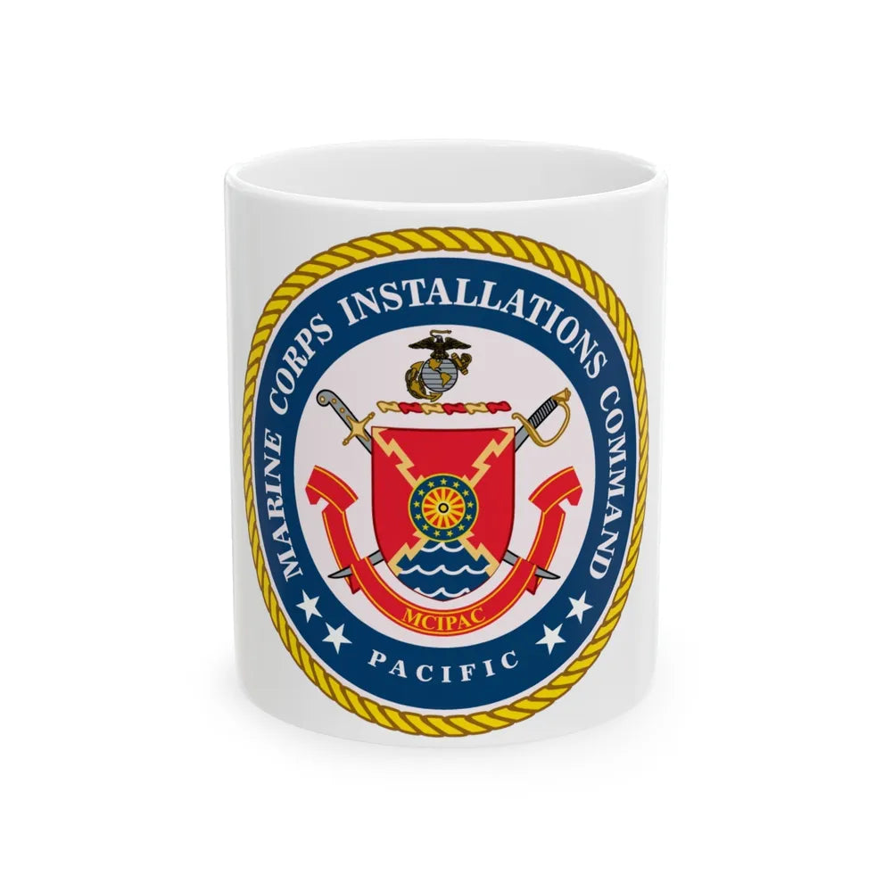 Marines Corps Installations Command Pacific (USMC) White Coffee Mug-11oz-Go Mug Yourself