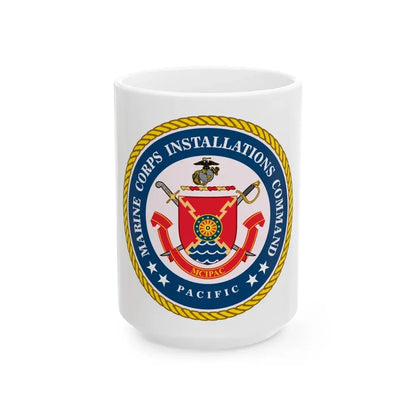Marines Corps Installations Command Pacific (USMC) White Coffee Mug 15oz - Go Mug Yourself