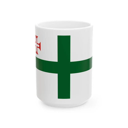 Marinha de Portugal Command (Portugal) White Coffee Mug 15oz - Go Mug Yourself