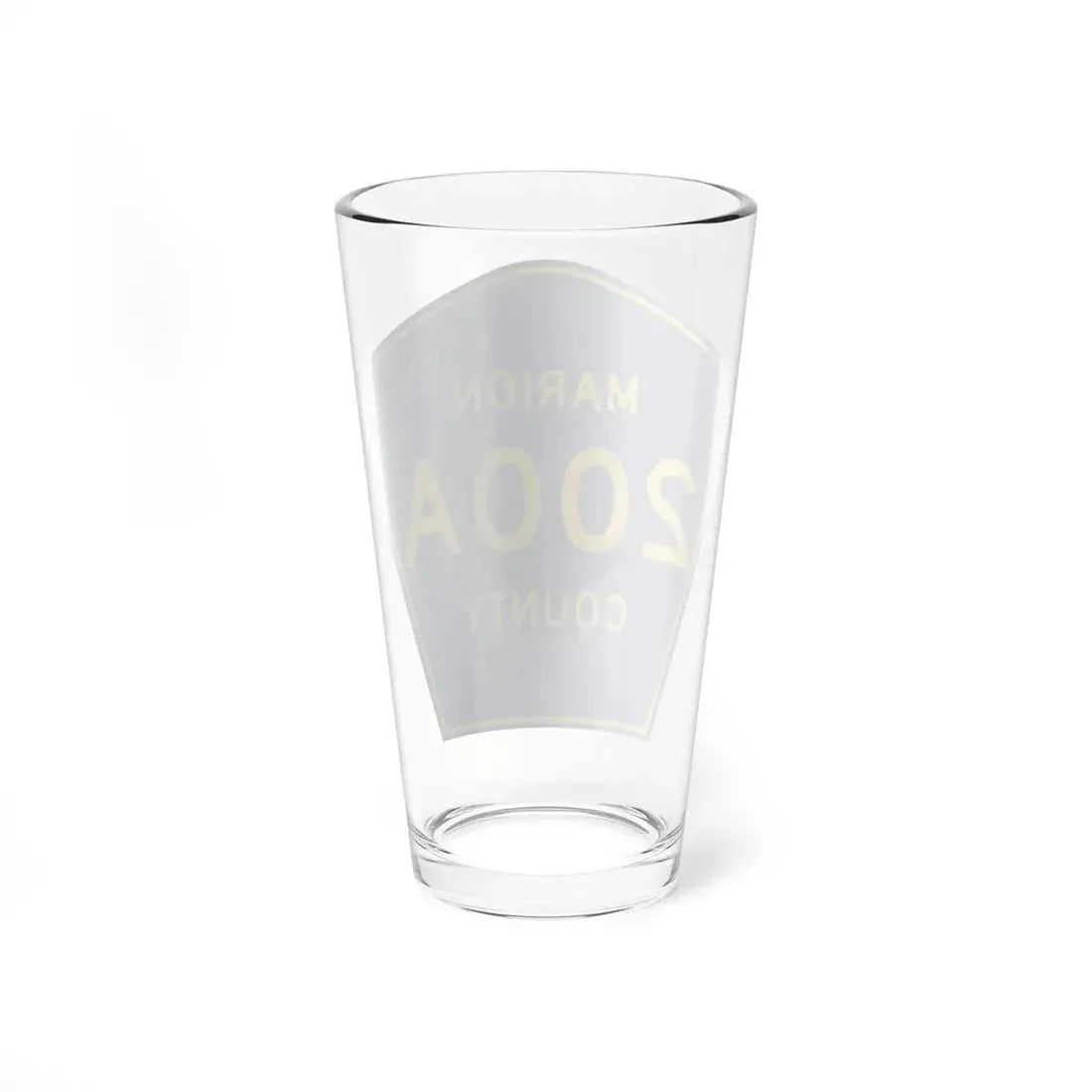 Marion County 200A (Florida) (Road Sign) Pint Glss 16oz - Go Mug Yourself