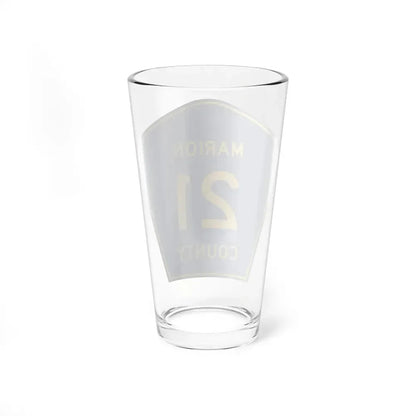 Marion County 21 (Florida) (Road Sign) Pint Glss 16oz - Go Mug Yourself