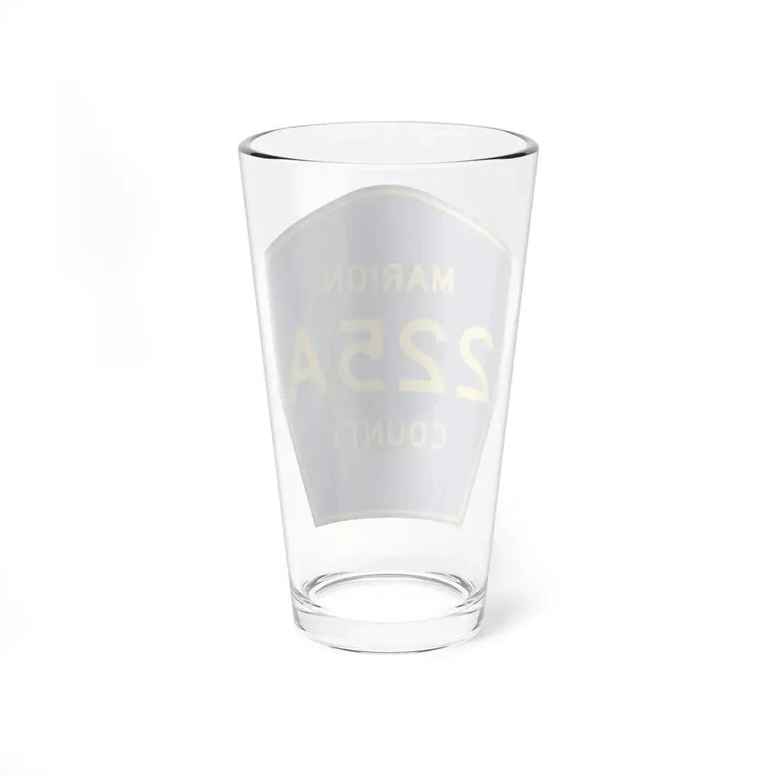 Marion County 225A (Florida) (Road Sign) Pint Glss 16oz - Go Mug Yourself