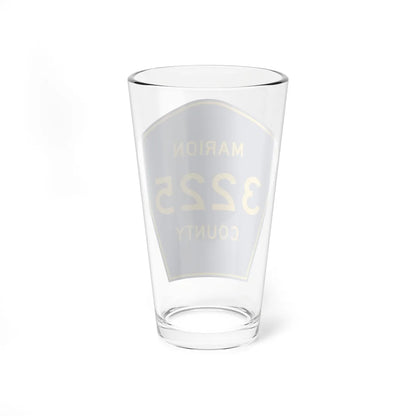 Marion County Route 3225 AR (Arkansas) (Road Sign) Pint Glass 16oz - Go Mug Yourself
