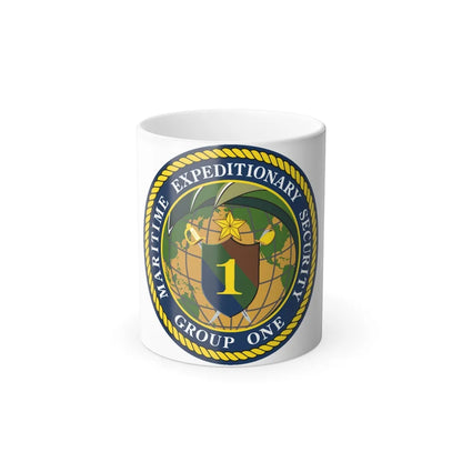 Maritime Expeditionary Grp 1 (U.S. Navy) Color Changing Mug 11oz-11oz-Go Mug Yourself