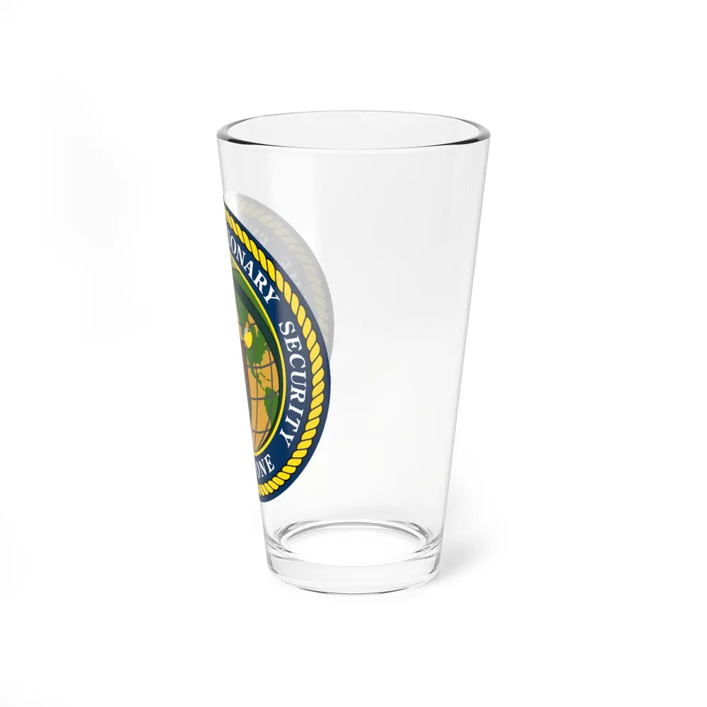 Maritime Expeditionary Grp 1 (U.S. Navy) Pint Glass 16oz-Go Mug Yourself