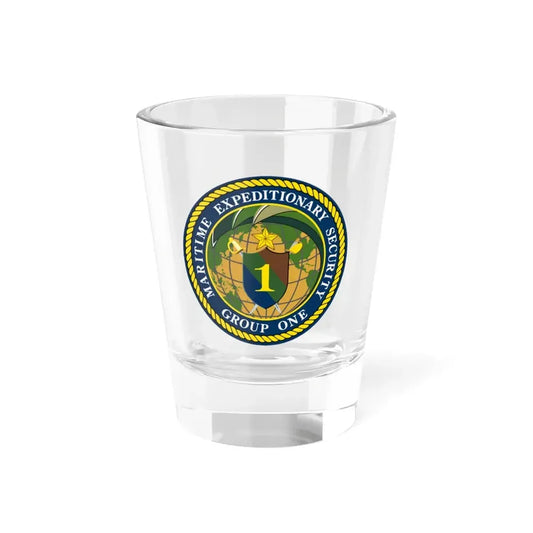 Maritime Expeditionary Grp 1 (U.S. Navy) Shot Glass 1.5oz 1.5oz - Go Mug Yourself