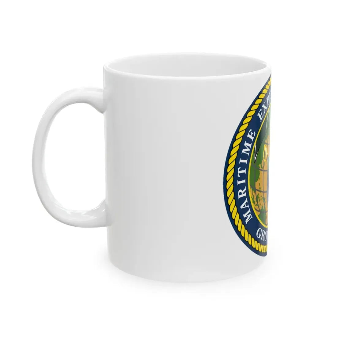 Maritime Expeditionary Grp 1 (U.S. Navy) White Coffee Mug - Go Mug Yourself