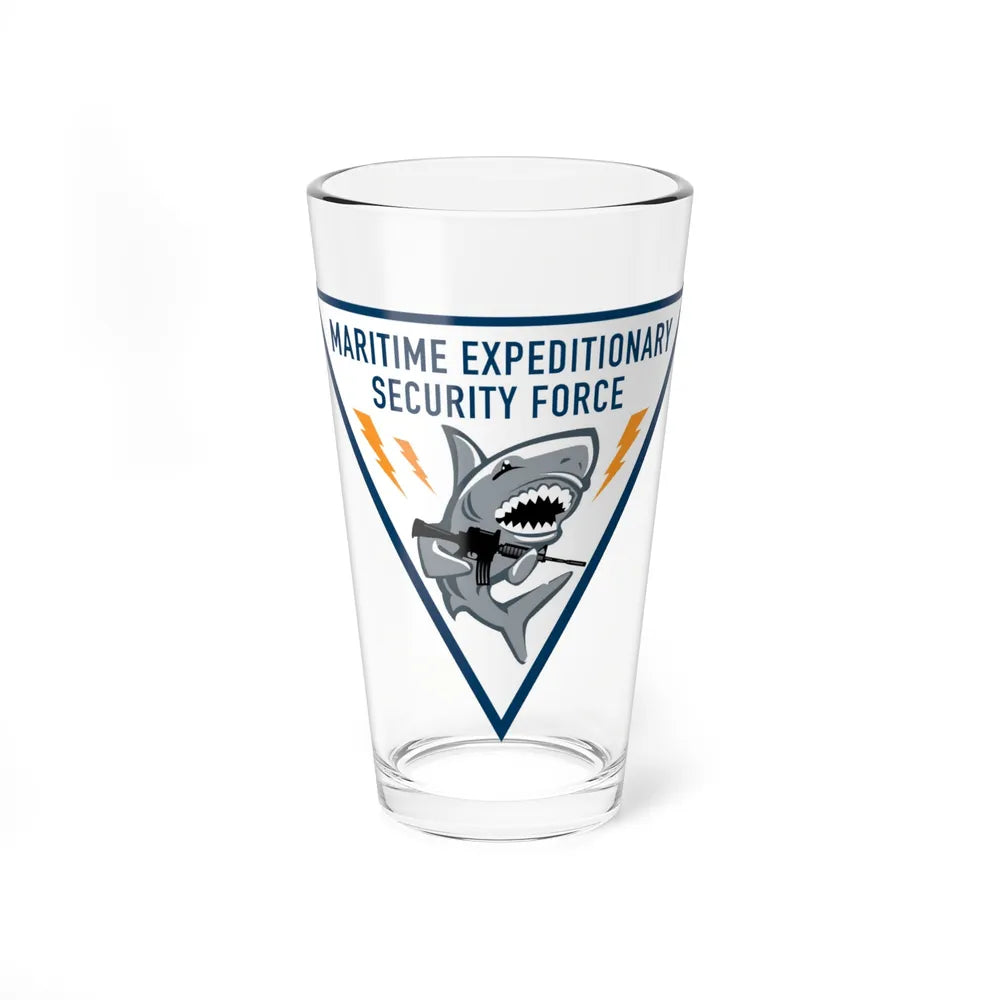 Maritime Expeditionary Security Force (U.S. Navy) Pint Glass 16oz-16oz-Go Mug Yourself