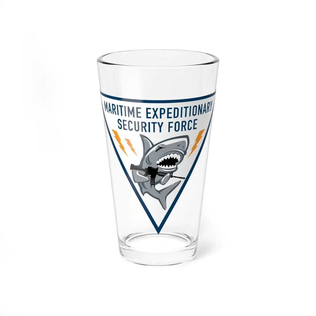 Maritime Expeditionary Security Force (U.S. Navy) Pint Glass 16oz 16oz - Go Mug Yourself