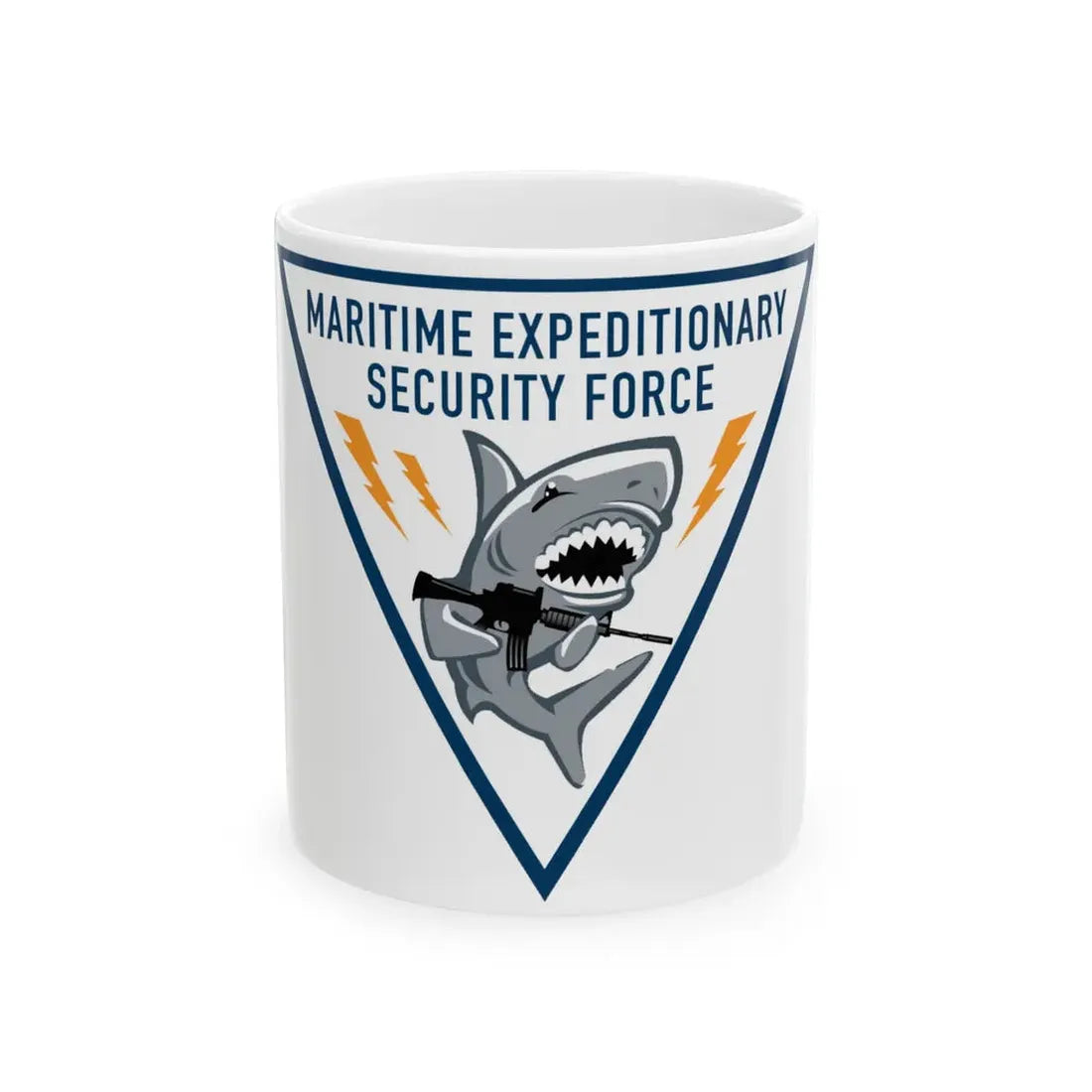Maritime Expeditionary Security Force (U.S. Navy) White Coffee Mug 11oz - Go Mug Yourself