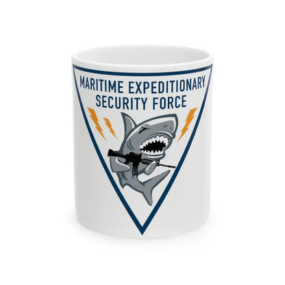 Maritime Expeditionary Security Force (U.S. Navy) White Coffee Mug 11oz - Go Mug Yourself