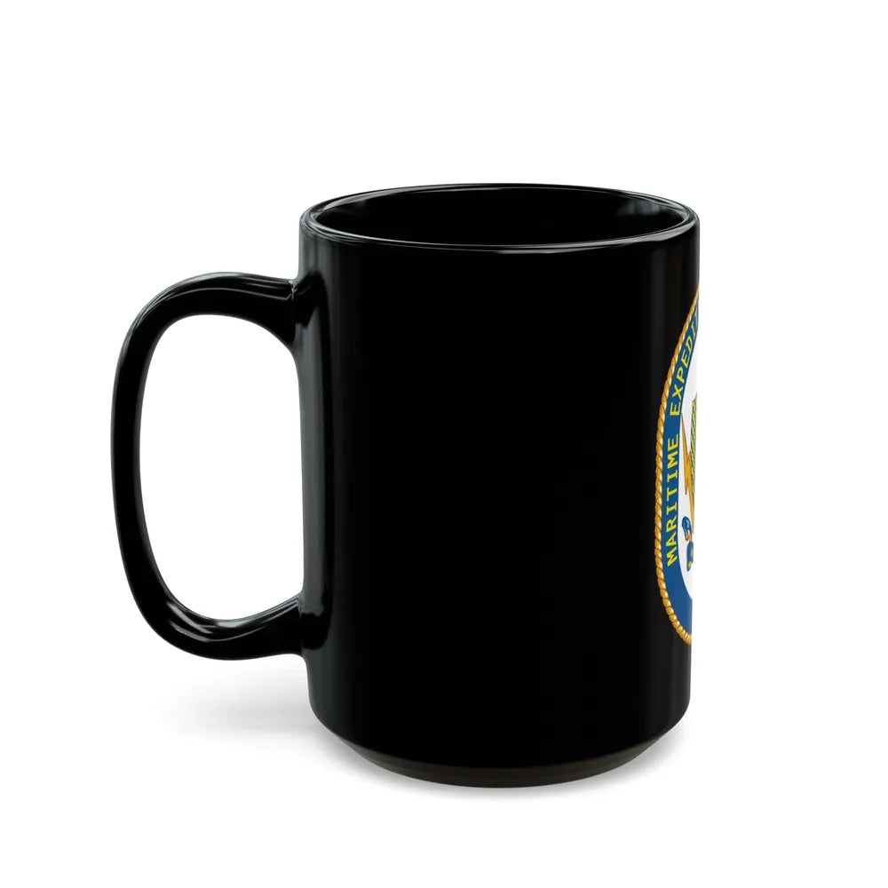 Maritime Expeditionary Security Group One (U.S. Navy) Black Coffee Mug-Go Mug Yourself