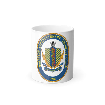 Maritime Expeditionary Security Group One (U.S. Navy) Color Changing Mug 11oz-11oz-Go Mug Yourself
