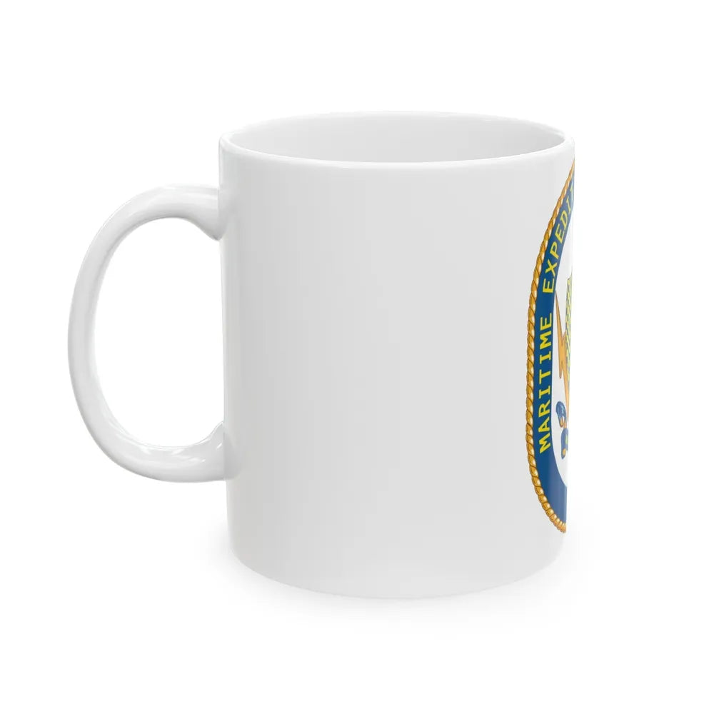 Maritime Expeditionary Security Group One (U.S. Navy) White Coffee Mug-Go Mug Yourself