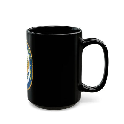 Maritime Expeditionary Security Group One (U.S. Navy) Black Coffee Mug - Go Mug Yourself