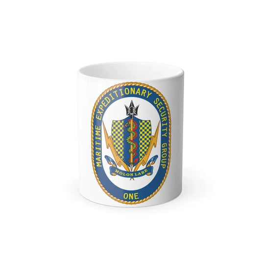 Maritime Expeditionary Security Group One (U.S. Navy) Color Changing Mug 11oz Default Title 11oz - Go Mug Yourself
