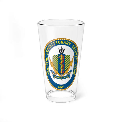 Maritime Expeditionary Security Group One (U.S. Navy) Pint Glass 16oz 16oz - Go Mug Yourself