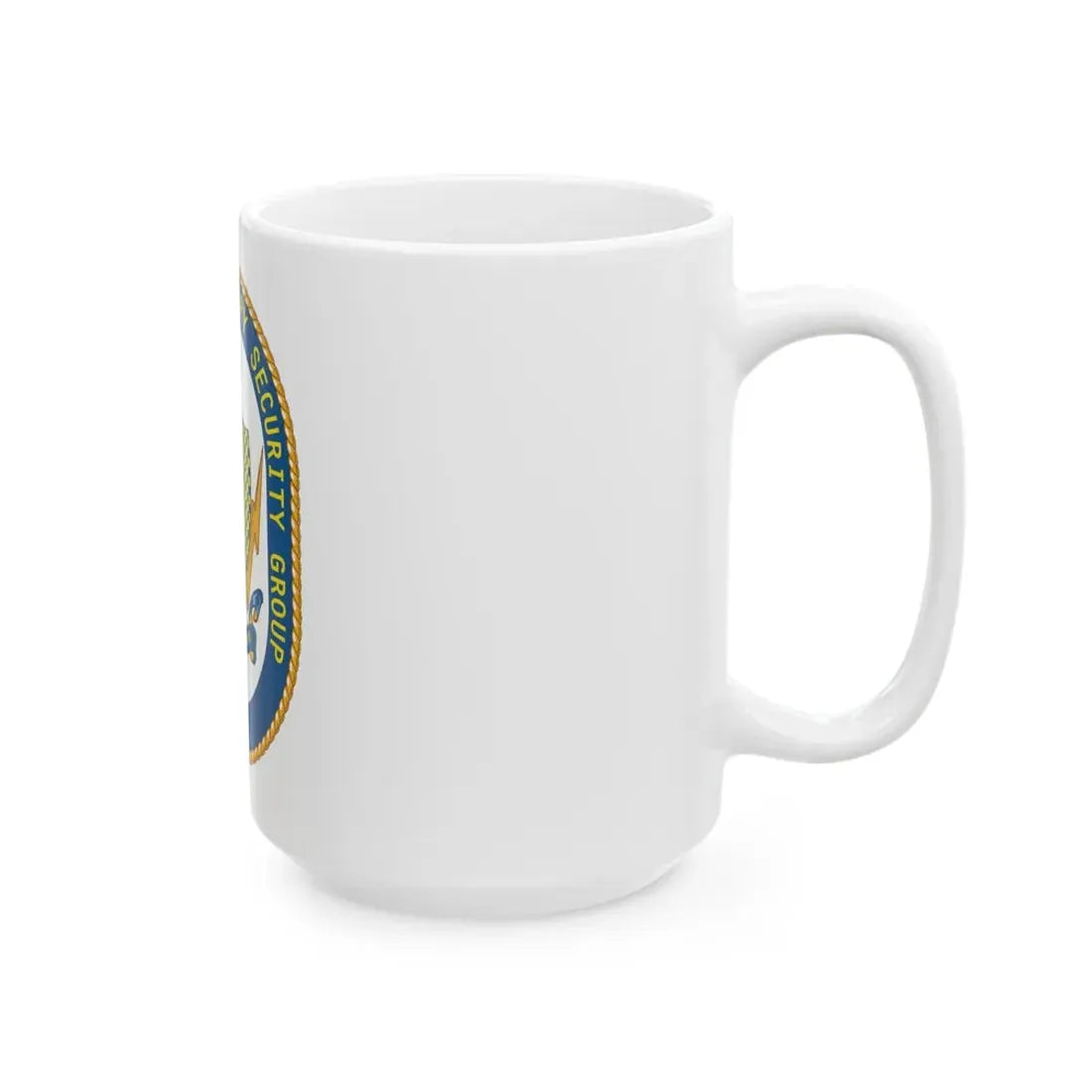 Maritime Expeditionary Security Group One (U.S. Navy) White Coffee Mug - Go Mug Yourself