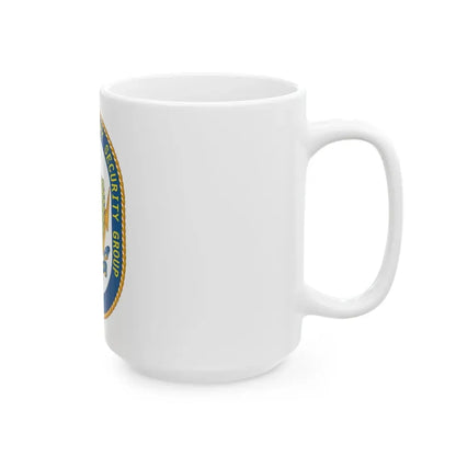 Maritime Expeditionary Security Group One (U.S. Navy) White Coffee Mug - Go Mug Yourself