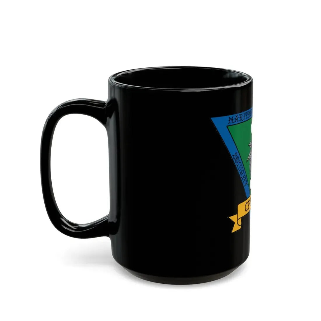 Maritime Expeditionary Security Sq One CPO MESS (U.S. Navy) Black Coffee Mug - Go Mug Yourself