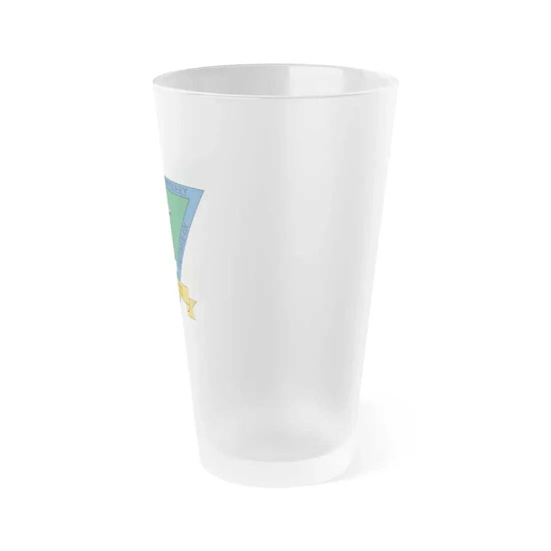 Maritime Expeditionary Security Sq One CPO MESS (U.S. Navy) Frosted Pint Glass 16oz - Go Mug Yourself