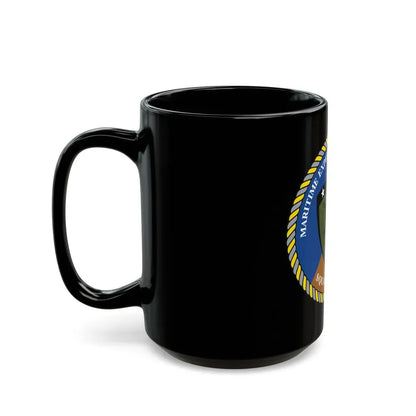 Maritime Expeditionary Security Sq One (U.S. Navy) Black Coffee Mug - Go Mug Yourself
