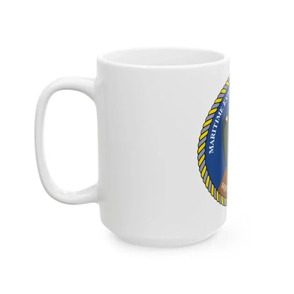 Maritime Expeditionary Security Sq One (U.S. Navy) White Coffee Mug - Go Mug Yourself