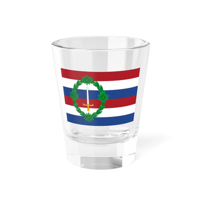 Maritime flag of Batavia (Netherlands) Shot Glass 1.5oz 1.5oz - Go Mug Yourself