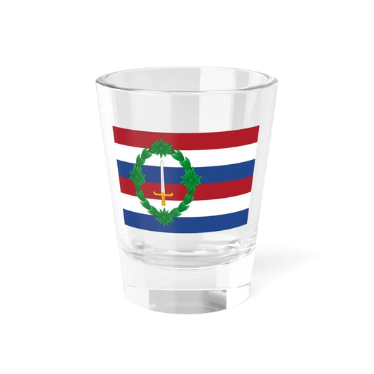 Maritime flag of Batavia (Netherlands) Shot Glass 1.5oz 1.5oz - Go Mug Yourself