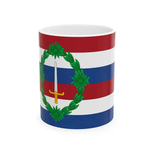 Maritime flag of Batavia (Netherlands) White Coffee Mug 11oz - Go Mug Yourself