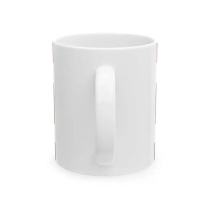 Maritime flag of Batavia (Netherlands) White Coffee Mug - Go Mug Yourself