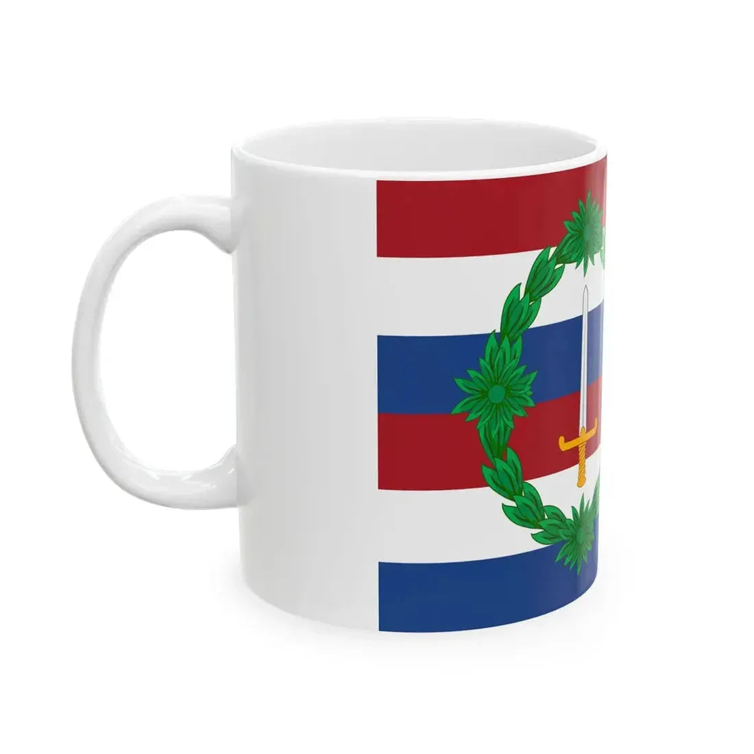 Maritime flag of Batavia (Netherlands) White Coffee Mug - Go Mug Yourself