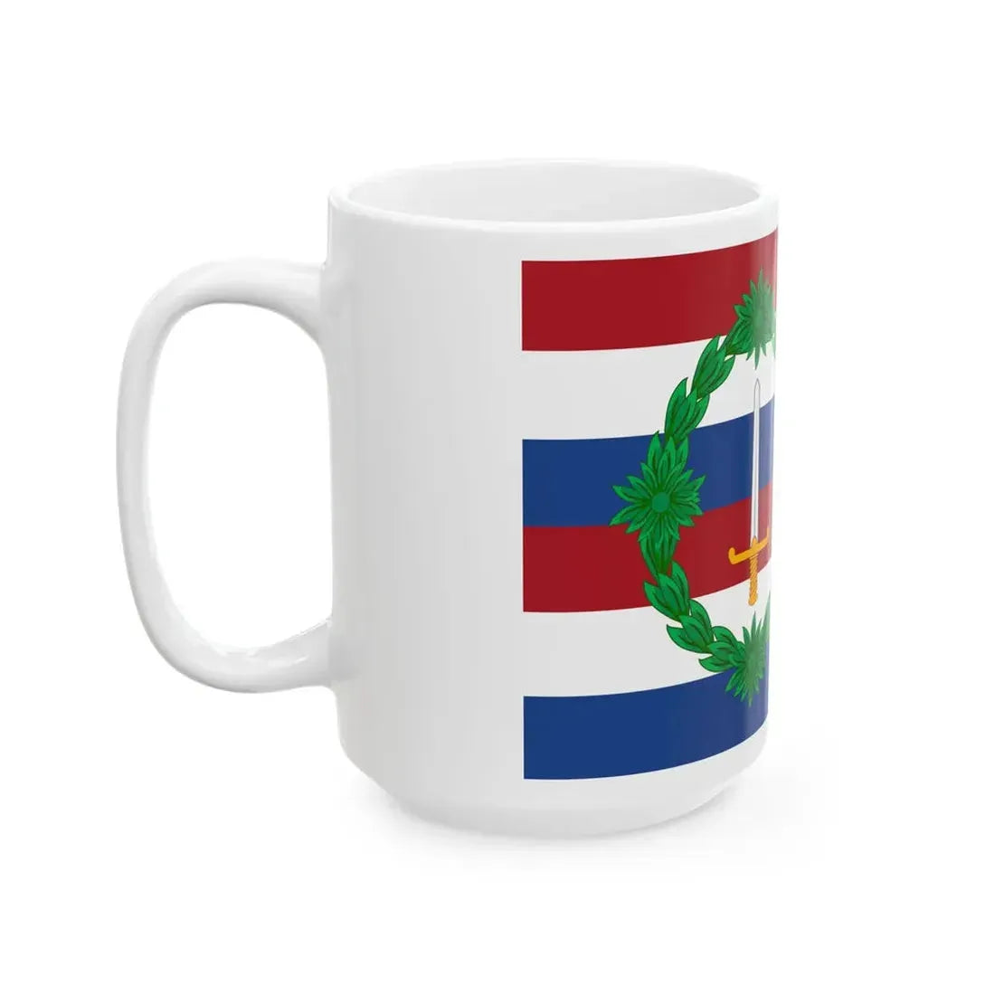 Maritime flag of Batavia (Netherlands) White Coffee Mug - Go Mug Yourself