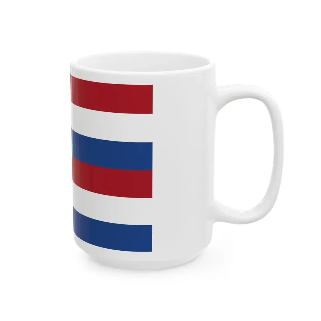 Maritime flag of Batavia (Netherlands) White Coffee Mug - Go Mug Yourself
