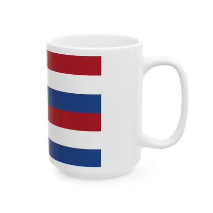 Maritime flag of Batavia (Netherlands) White Coffee Mug - Go Mug Yourself